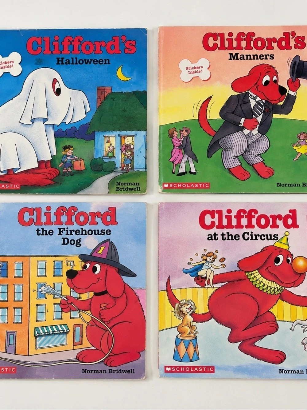 VINTAGE Clifford Book Lot (Set of 4)